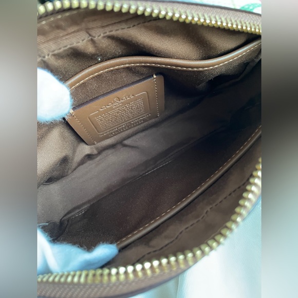 【Bape X Coach】 Academy Crossbody In Signature Canvas With Ape Head - Picture 7 of 14